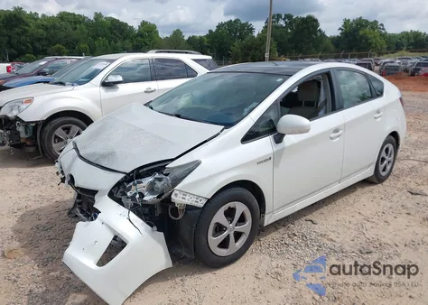 2015 Toyota Prius Three from USA, damaged, VIN JTDKN3DU8F0400244